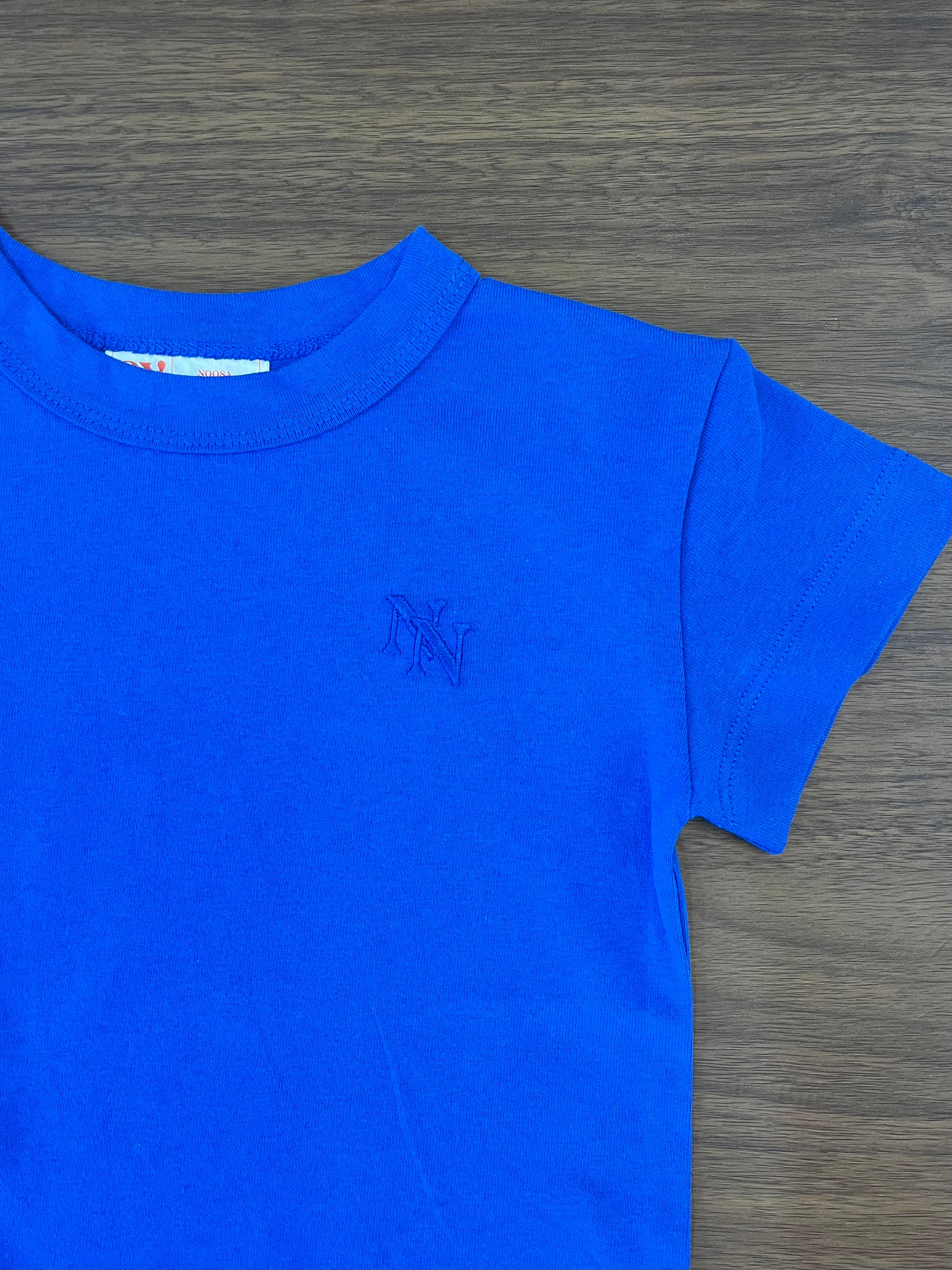 NN OVERSIZES COTTON TEE - BLUE