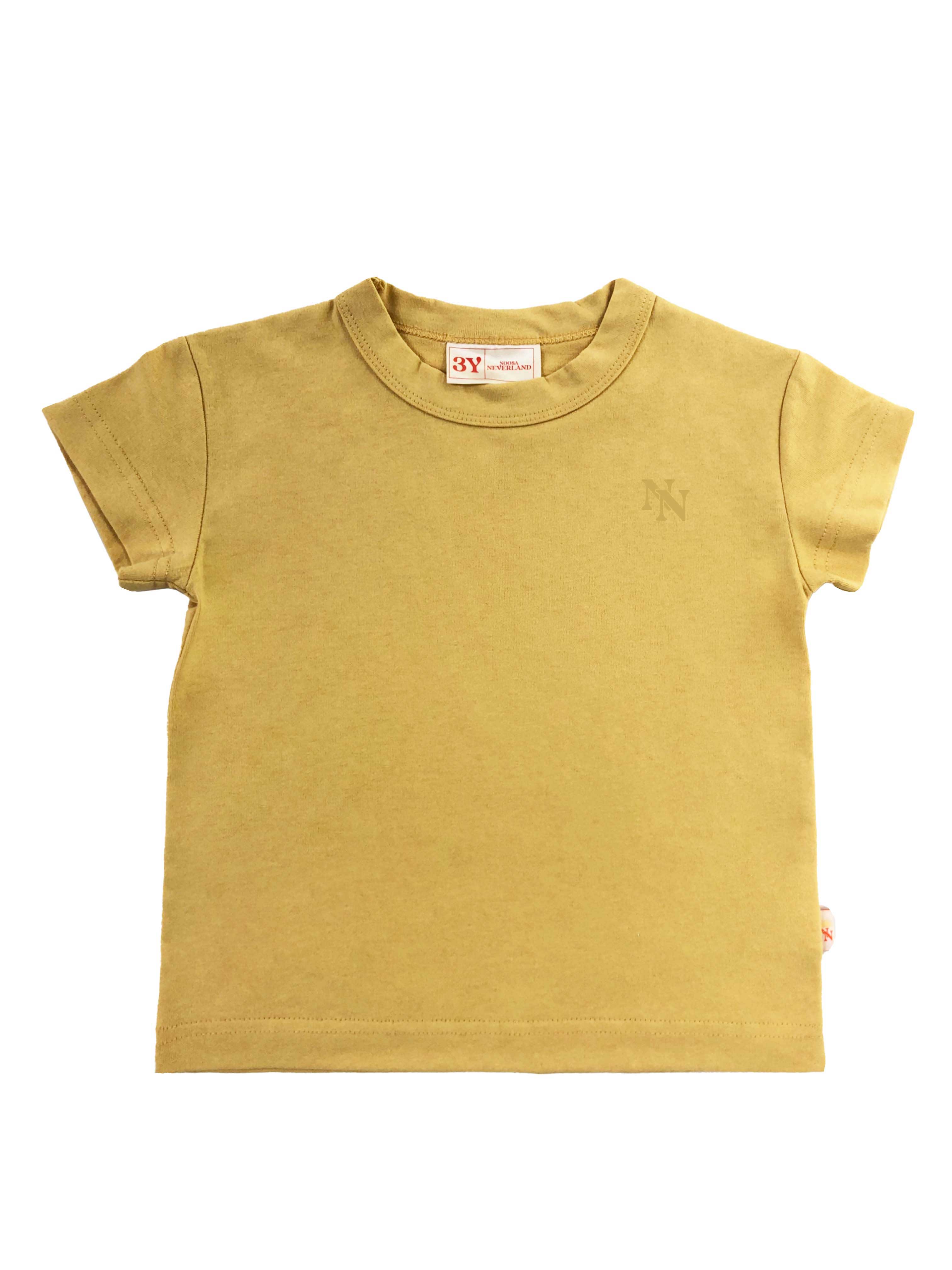 NN OVERSIZES COTTON TEE - YELLOW