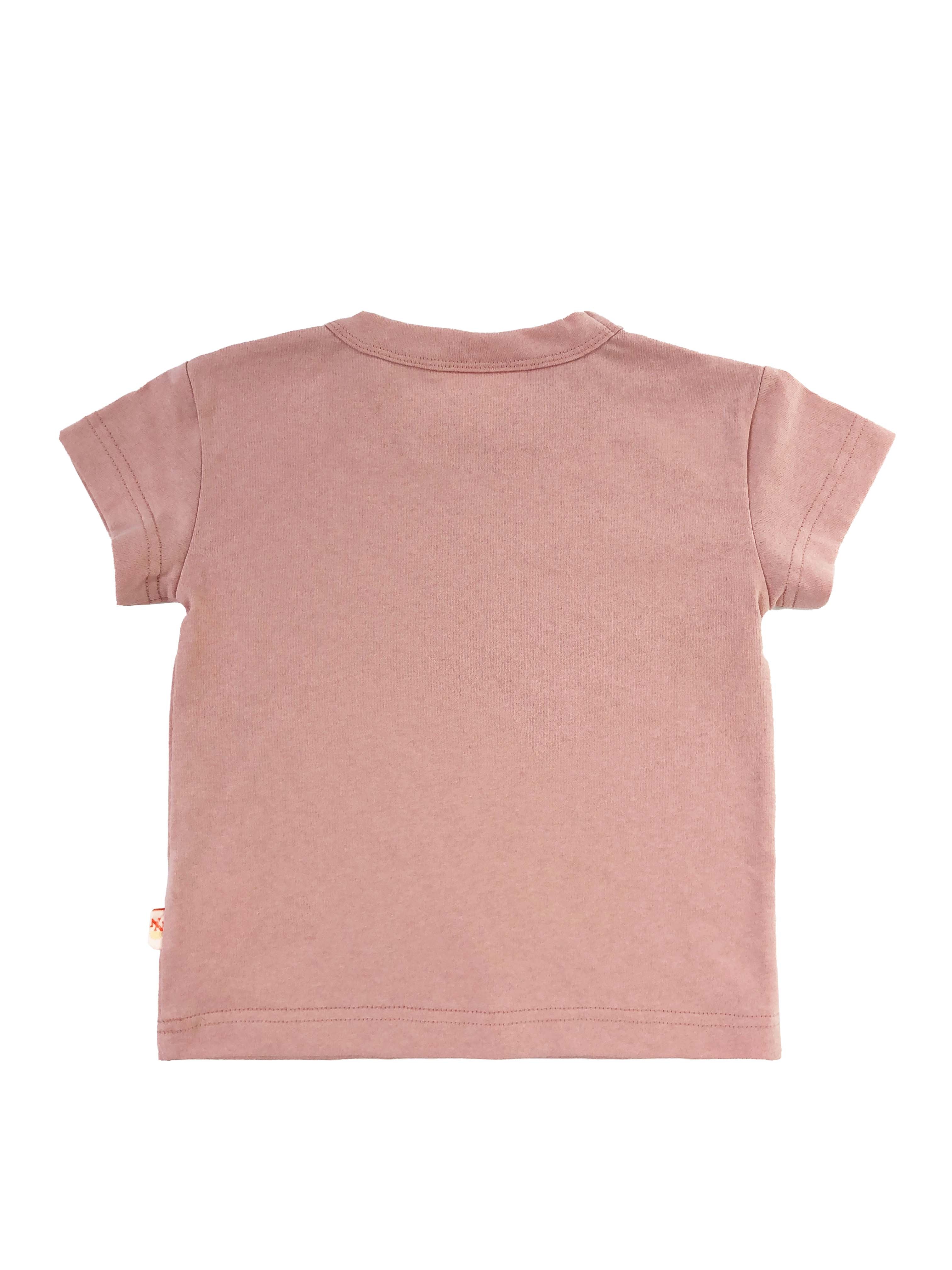 NN OVERSIZE COTTON TEE - PINK