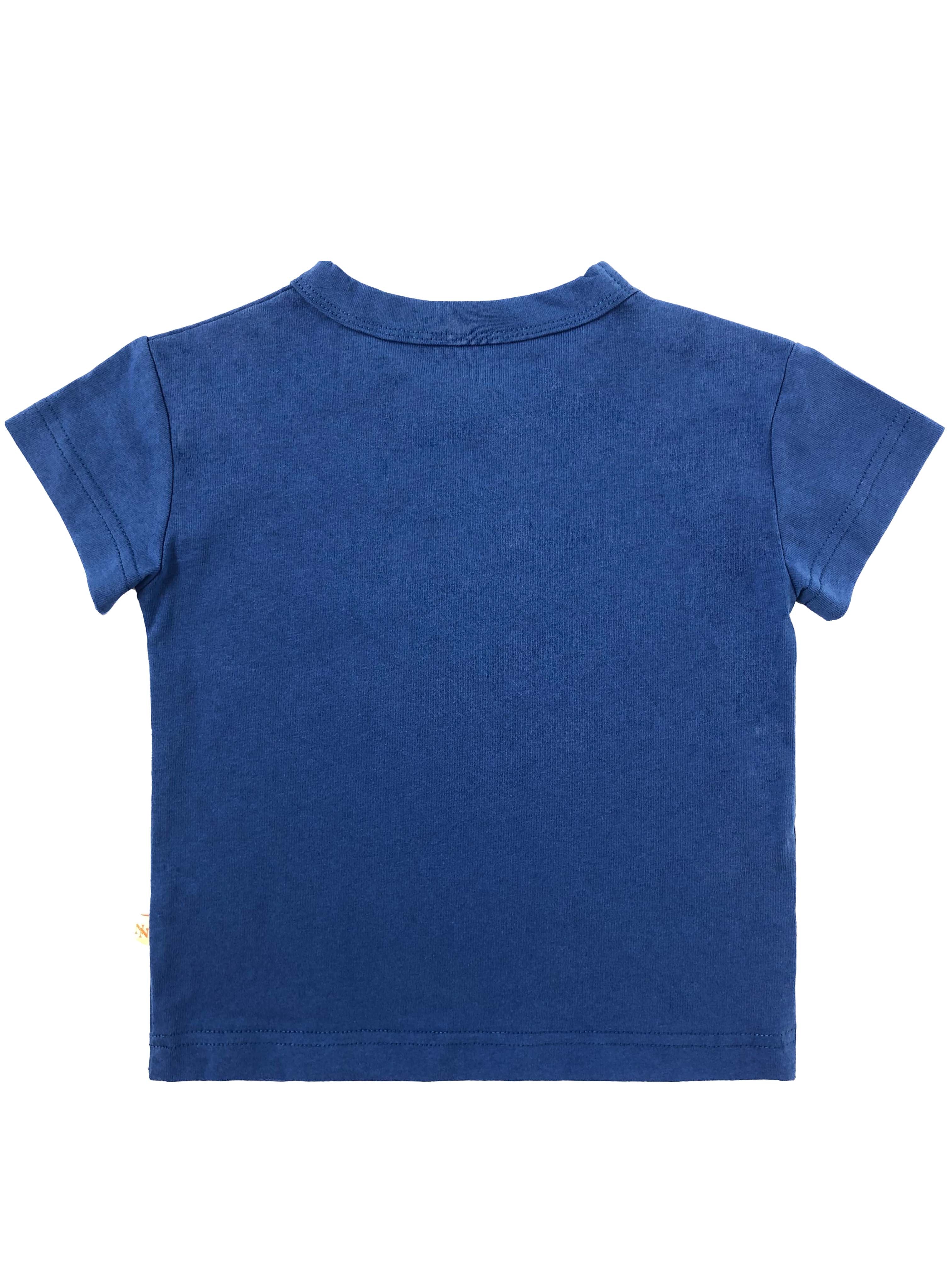 NN OVERSIZES COTTON TEE - BLUE