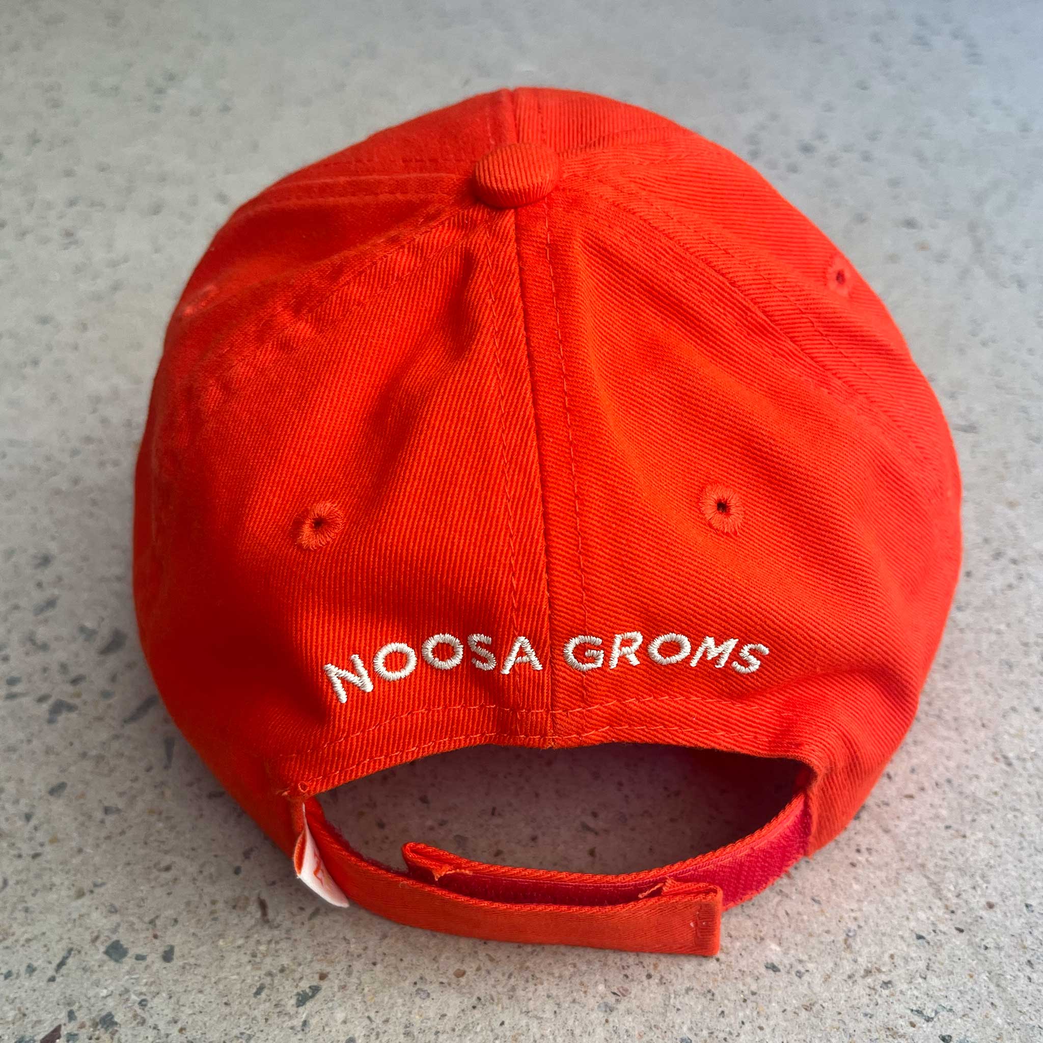 Summer Lives Here Grom Cap - Red